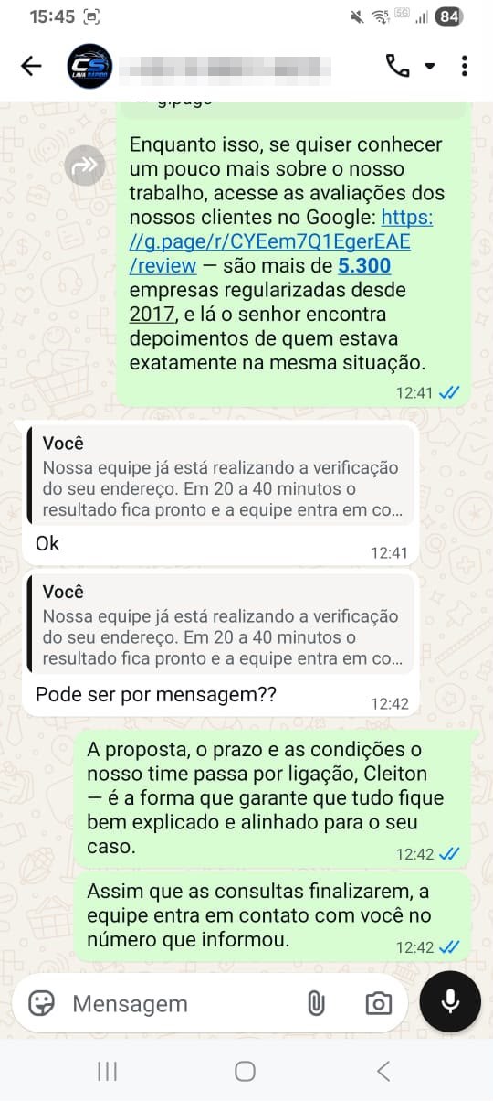 Objeção contornada